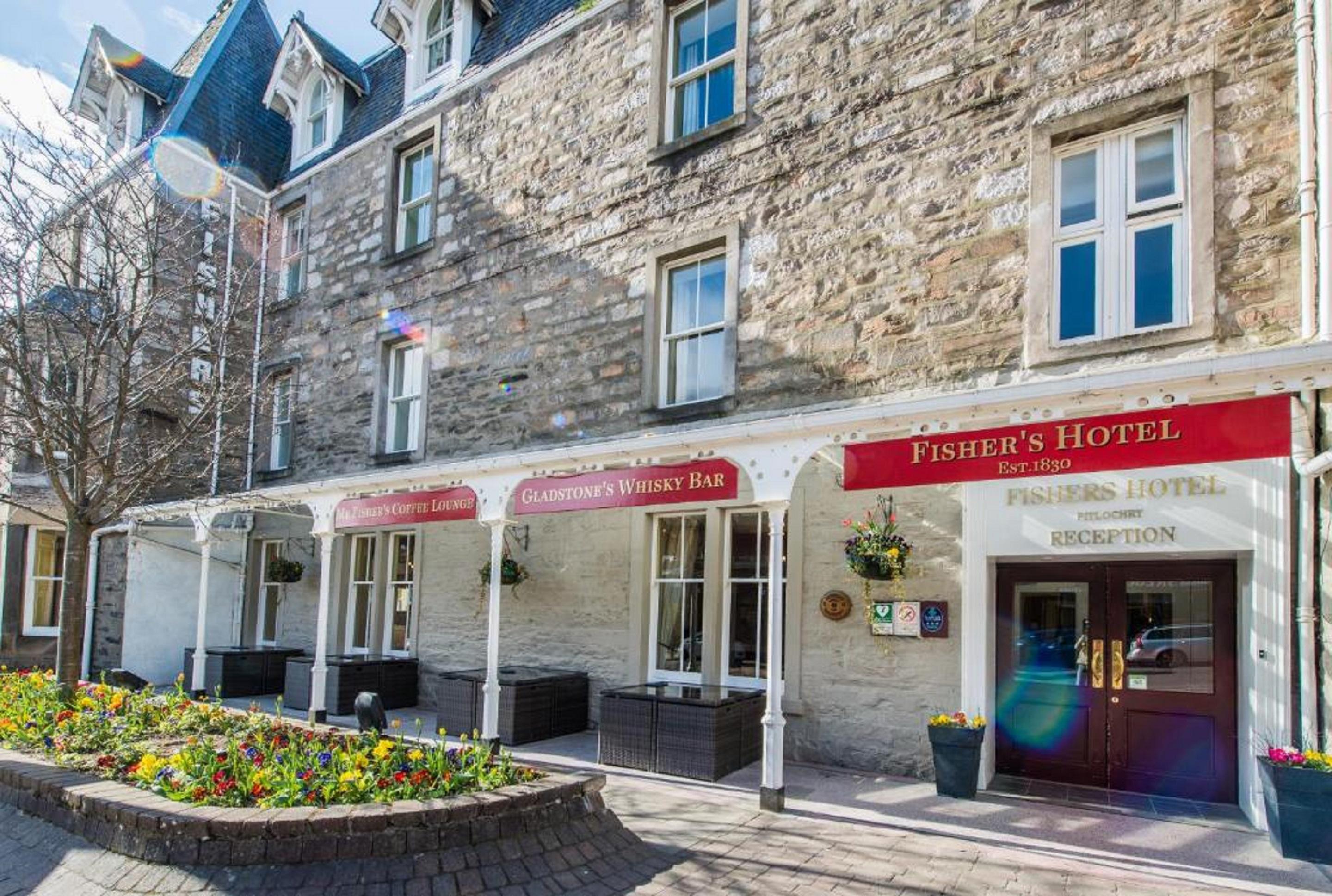 Fisher'S Hotel Pitlochry Esterno foto